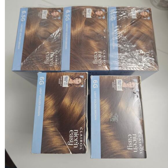 Clairol Nice and Easy Color 6G and 6.5G Bundle of 5 New - Picture 4 of 4